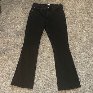 Abercrombie & Fitch Black Flare Jeans